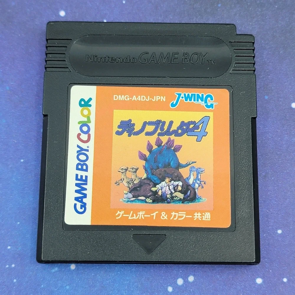 Dino Breeder 4 (Nintendo GameBoy Color) JAPANESE Video Game 0207